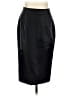 Pink Tartan Solid Black Wool Skirt Size 0 - photo 1