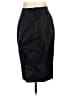 Pink Tartan Solid Black Wool Skirt Size 0 - photo 2