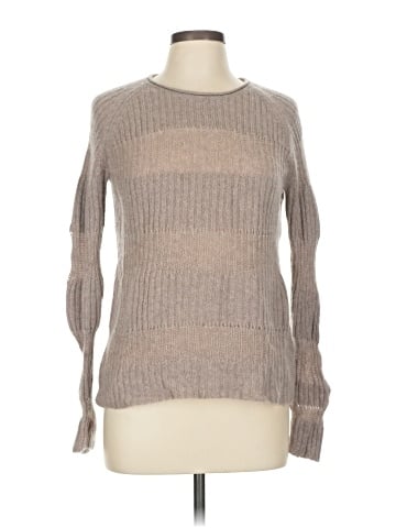 REPEAT Silver Edition Cashmere Pullover Sweater (view 1)