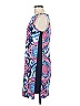 Vince Camuto 100% Polyester Print Blue Cocktail Dress Size 8 - photo 5