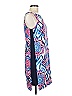 Vince Camuto 100% Polyester Print Blue Cocktail Dress Size 8 - photo 4