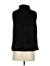 J.Crew 100% Polyester Black Faux Fur Vest Size XS - photo 2