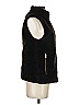 J.Crew 100% Polyester Black Faux Fur Vest Size XS - photo 4