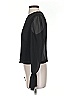 About Us Black Long Sleeve Top Size S - photo 5