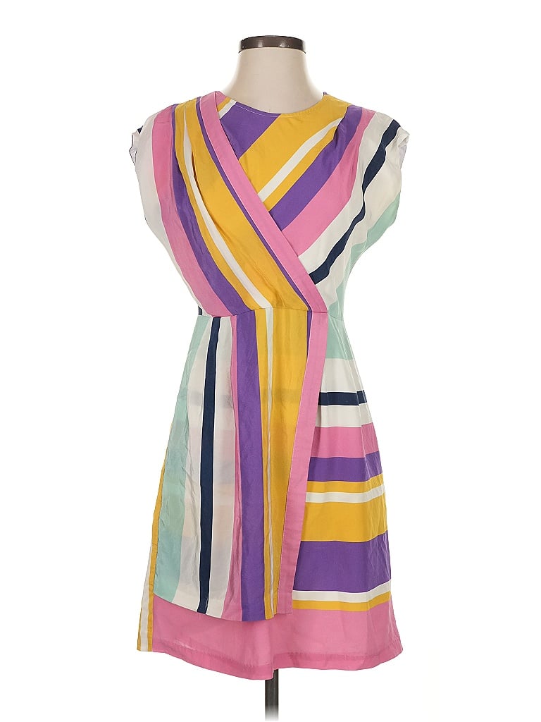 Pre-owned Slate & Willow Casual Dress In Purple