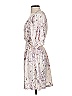 Open Edit 100% Polyester Print Ivory Cocktail Dress Size XS - photo 5