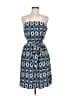Athleta Chevron-herringbone Blue Casual Dress Size 8 - photo 1