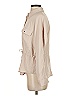 Zara 100% Polyester Tan Long Sleeve Blouse Size XS - photo 5