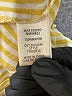Max Studio 100% Rayon Stripes Yellow Long Sleeve Button-Down Shirt Size XS - photo 8