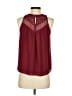 Joie 100% Polyester Burgundy Sleeveless Blouse Size XS - photo 2