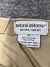 Natural Uniforms Solid Tan Casual Pants Size XS - photo 4