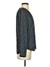 Banana Republic 100% Polyester Polka Dots Black Long Sleeve Blouse Size XS - photo 4