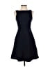 H&M Solid Blue Cocktail Dress Size 4 - photo 1