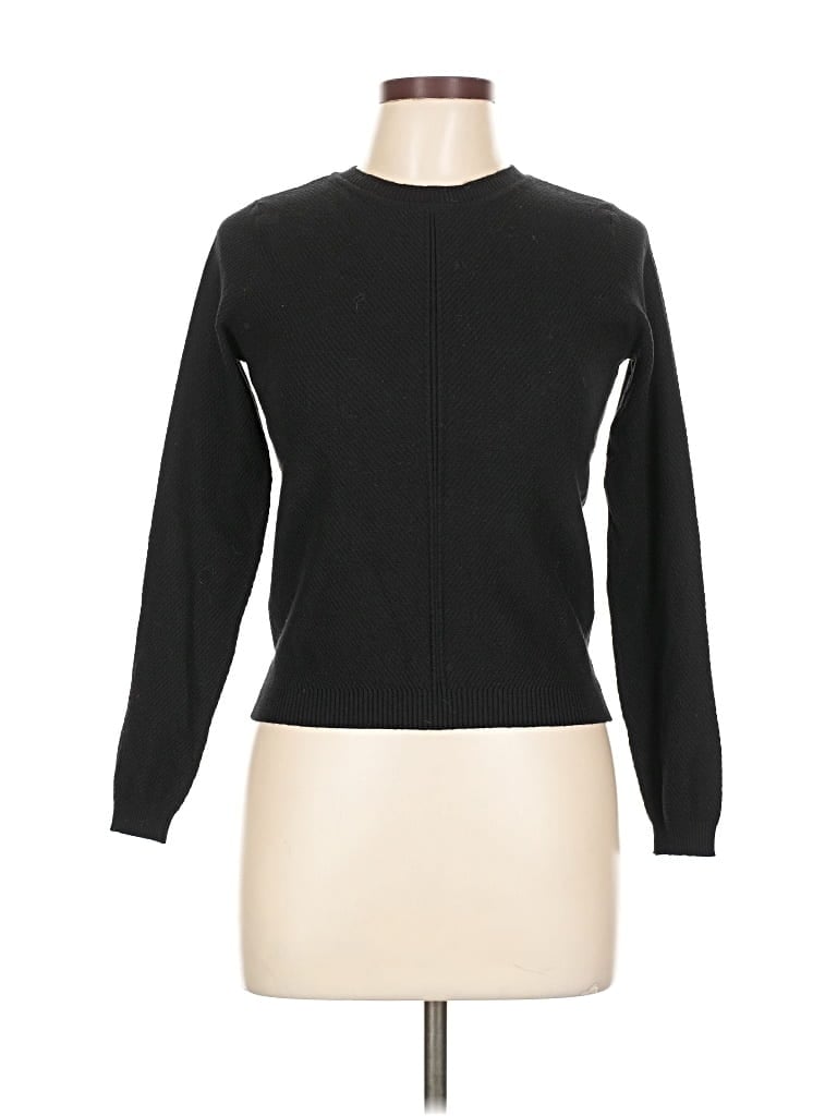 Pre-owned Sweet Romeo Pullover Sweater In Black