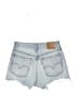 Levi's 100% Cotton Blue Denim Shorts Size 26 waist - photo 2