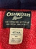 OshKosh B'gosh Red Zip Up Hoodie Size 4T - photo 3