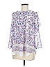 Daniel Rainn 100% Polyester White 3/4 Sleeve Blouse Size M - photo 5