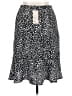 Emery Rose 100% Polyester Polka Dots Black Casual Skirt Size XL - photo 2