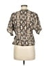Blu Pepper Tan Short Sleeve Blouse Size M - photo 2