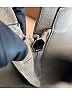 Chanel 100% Leather Gray Ankle Boots Size EU 39 1/2 - photo 5