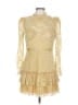 Saylor 100% Polyester Gold Cocktail Dress Size L - photo 1