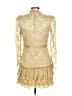Saylor 100% Polyester Gold Cocktail Dress Size L - photo 2