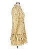 Saylor 100% Polyester Gold Cocktail Dress Size L - photo 4
