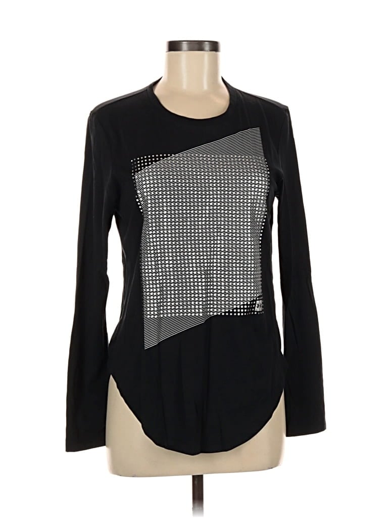 Pre-owned Under Armour Long Sleeve T-shirt In Black