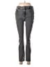 Theory Chevron-herringbone Gray Jeans Size 28 waist - photo 1