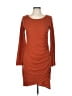 Leith Orange Casual Dress Size L - photo 1