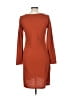 Leith Orange Casual Dress Size L - photo 2