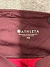 Athleta Color Block Burgundy Active Pants Size XS - photo 4