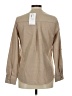 Contempo Tan Long Sleeve Button-Down Shirt Size M - photo 2
