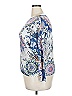Free For Humanity Paisley Blue Cardigan Size XXL (estimated) - photo 5