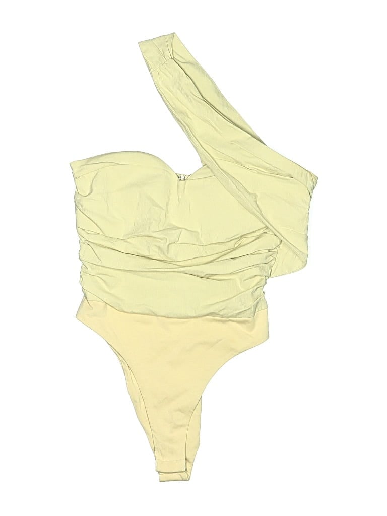 Pre-owned Atoir Bodysuit In Yellow