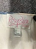 Rory Beca 100% Polyester Ivory Tan Sleeveless Blouse Size L - photo 7