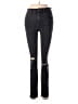 Madewell Stripes Black Gray Jeans Size 28 waist - photo 1