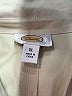 Talbots 100% Polyester Solid Ivory Long Sleeve Blouse Size XL - photo 7