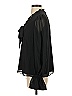 Milly 100% Polyester Black 3/4 Sleeve Blouse Size P (petite) - photo 5