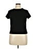 MNG Black Short Sleeve Top Size XL - photo 1