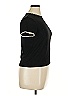 MNG Black Short Sleeve Top Size XL - photo 4
