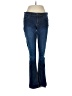 NY&C Solid Blue Jeans Size 8 - photo 1