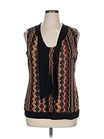 Liz & Co. Sleeveless Blouse (view 1)