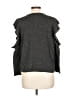 Zara W&B Collection Gray Pullover Sweater Size L - photo 2