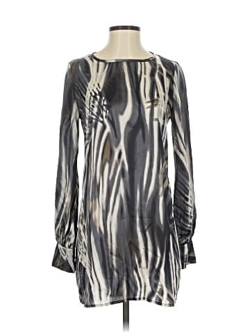 Georgie Long Sleeve Silk Top (view 1)