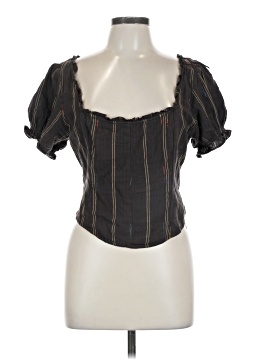 Free People Short Sleeve Blouse