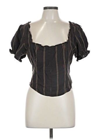 Free People Short Sleeve Blouse (view 1)