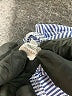 Assorted Brands Stripes Blue Long Sleeve Button-Down Shirt Size XS - photo 8
