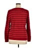 Covington Stripes Red Pullover Sweater Size XL - photo 2