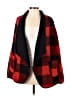 Sonoma Goods for Life 100% Polyester Plaid Red Coat Size M - photo 1